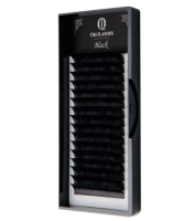 Ресницы OkoLashes серии BLACK изгиб L 0.07 06 мм, 16 линий