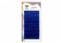 Ресницы синие (blue) Lovely - 20 линий - MIX D 0.07 7-13mm
