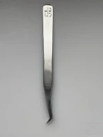 Профессиональный пинцет для наращивания ресниц SL EXPERT ZX 45°