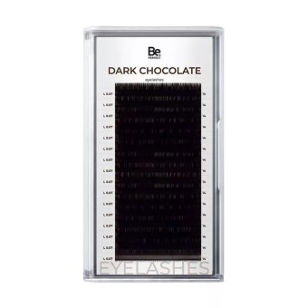 Ресницы Be Perfect Dark Chocolate L 0,10 07 mm, 16 линий Ресницы Be Perfect Dark Chocolate L 0,10 07 mm, 16 линий