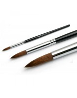Кисть для акрила Sable Round NCR №8 №0160, ruNail