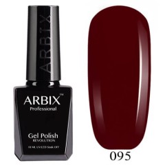 Гель-лак ARBIX (Арбикс) №095 Кардинал, 10 мл