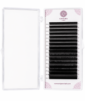 Черные ресницы Enigma light микс 0,10/М/6-13 mm (16 линий)
