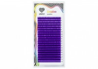 Ресницы фиолетовые (purple) Lovely - 20 линий - MIX D 0.07 7-13mm