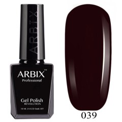 Гель-лак ARBIX (Арбикс) №039 Терпкая Сангрия, 10 мл