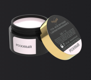 Розовый моделирующий гель (молочно-розовый) , 15мл, Опция Розовый моделирующий гель (молочно-розовый) , 15мл, Опция