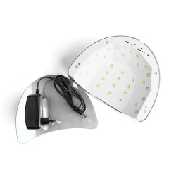 UV LED-лампа TNL 48 W - "Shiny" перламутрово-голубая