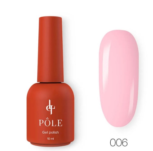 Гель-лак POLE Роскошь Inspired by France № 006 -  Отблеск рассвета ( 10 мл.) 