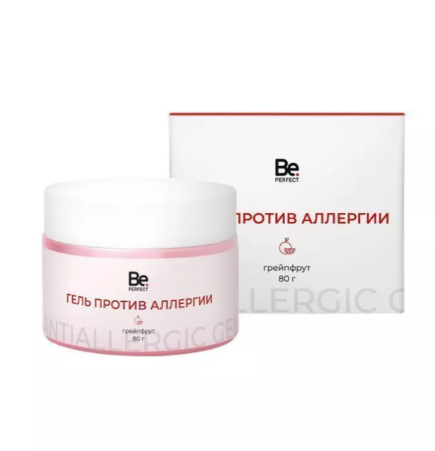 Антиаллергенный гель Be Perfect, 80 г. с ароматом грейпфрута