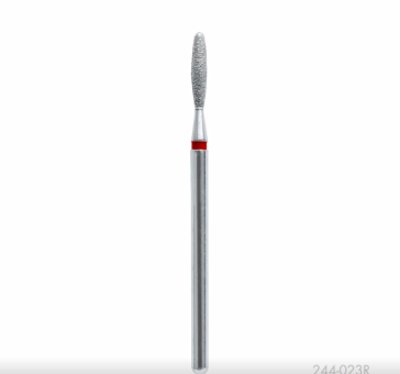 Фреза алмазная 244-23, красная (в индивидуальной упаковке), Foxy Expert