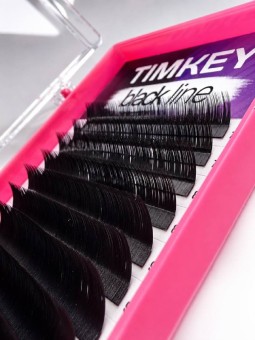 Черные ресницы Timkey - MIX LJ 0.10 6-13mm 16 lines