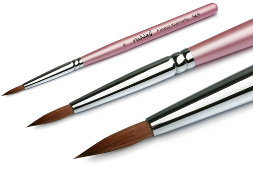 Кисть для акрила Finest Kolinsky NER №4 №0191, ruNail Кисть для акрила Finest Kolinsky NER №4 №0191, ruNail