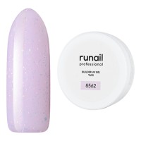 Моделирующий УФ-гель с хлопьями Юки BUILDER UV GEL YUKI, 15 г №8562, ruNail