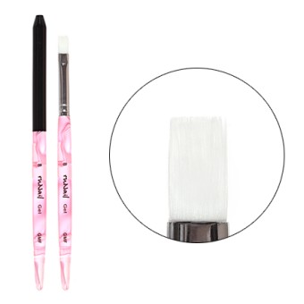 Кисть для геля Gel GMF №8 №0196, ruNail
