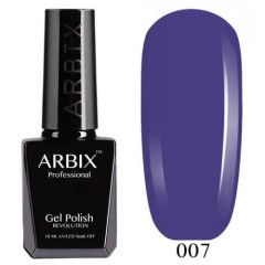 Гель-лак ARBIX (Арбикс) №007 Черничный Мусс, 10 мл