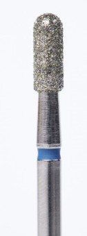 Фреза Bloom алмазная Цилиндр с круглым краем 2.3*7 мм средний абразив 866.104.111.070.023