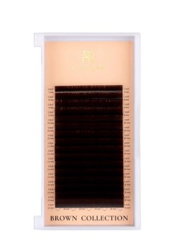 Ресницы коричневые BARBARA Kashtan МИКС M 0.10 4-11 mm 16 линий