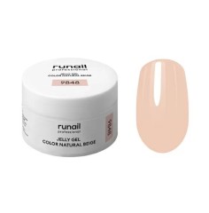 Моделирующий УФ-гель JELLY COLOR NATURAL BEIGE, 15г №9848 ruNail