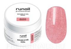 Моделирующий УФ-гель с поталью BUILDER UV GEL POTAL, 15 г №8555, ruNail