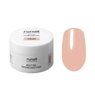 Моделирующий УФ-гель JELLY COLOR LIGHT PINK, 15г №9849 ruNail