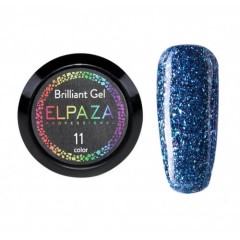 Гель-краска ELPAZA (Эльпаза) Brilliant Gel #11, для дизайна, 5мл