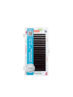 Коричневые ресницы Lash&Go "Мокка" микс 0,10/D/6-14 mm (17 линий) Коричневые ресницы Lash&Go "Мокка" микс 0,10/D/6-14 mm (17 линий)