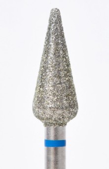 Фреза Bloom алмазная Капля 4.0*12 мм круглый край средний абразив 866.104.161.012.040 Фреза Bloom алмазная Капля 4.0*12 мм круглый край средний абразив 866.104.161.012.040