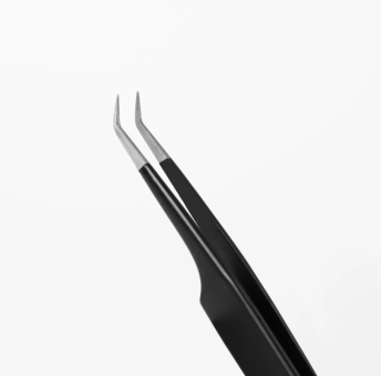 Пинцет для наращивания Rili тип L (5 мм) Black Line Пинцет для наращивания Rili тип L (5 мм) Black Line