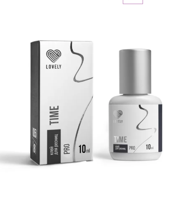 Клей чёрный Lovely "Time", 10 мл