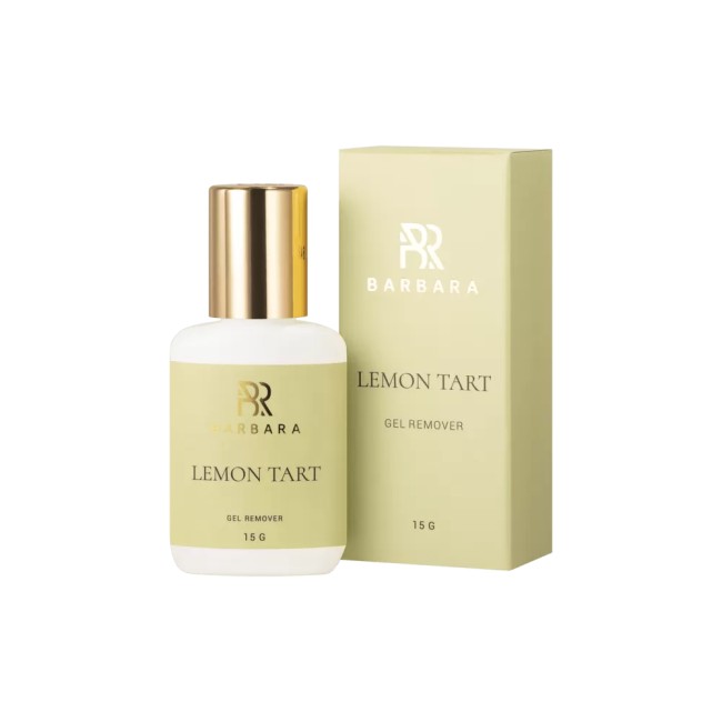Гелевый ремувер BARBARA с ароматом лимона, 15 г
