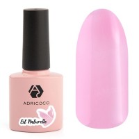 Гель-лак ADRICOCO Est Naturelle №14 камуфлирующий ярко-розовый (8 мл.)