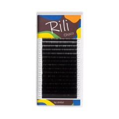 Ресницы темно-коричневые Rili Choco L 0.07 11мм - 16 линий