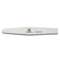 Пилка для ногтей "ромб" 240/240 хит продаж (серая) в индив. упаковке TNL