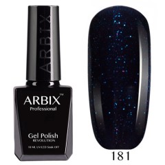 Гель-лак ARBIX (Арбикс) №181 Арабская Ночь, 10 мл