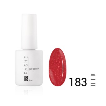 Цветной гель-лак PASHE №183 - "Малиновое сияние", (9 мл) Цветной гель-лак PASHE №183 - "Малиновое сияние", (9 мл)