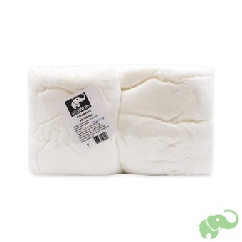 Салфетки в сложении 30*40см белые одноразовые спанлейс 100шт