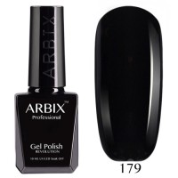 Гель-лак ARBIX (Арбикс) №179 Чёрный, 10 мл