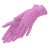 Перчатки Wally Plastic розовые - размер M , 100 шт. (50 пар)