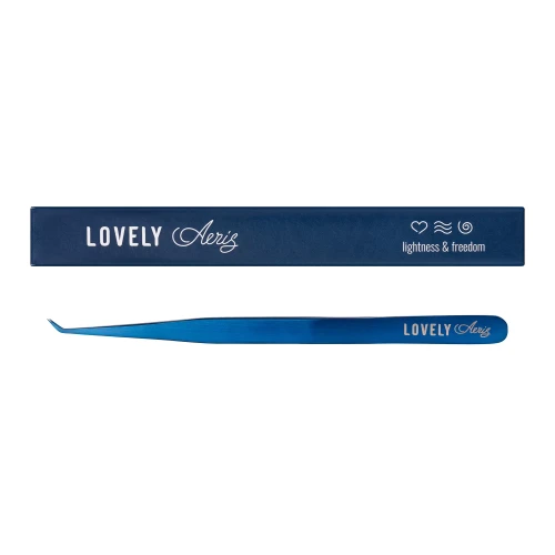 Пинцет для наращивания ресниц Lovely, серия Aeris, тип L 5 мм