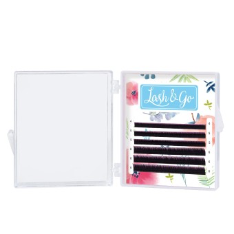 Черные ресницы Lash&Go микс 0,07/D/7-12 mm (6 линий) Черные ресницы Lash&Go микс 0,07/D/7-12 mm (6 линий)