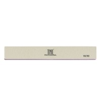 Пилка для ногтей широкая 100/100 хит продаж (серая) в индив. упаковке TNL