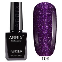 Гель-лак ARBIX (Арбикс) №108 Фиолетовая Мечта, 10 мл