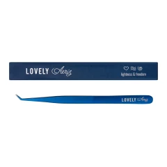 Пинцет для наращивания ресниц Lovely, серия Aeris, тип L 7 мм