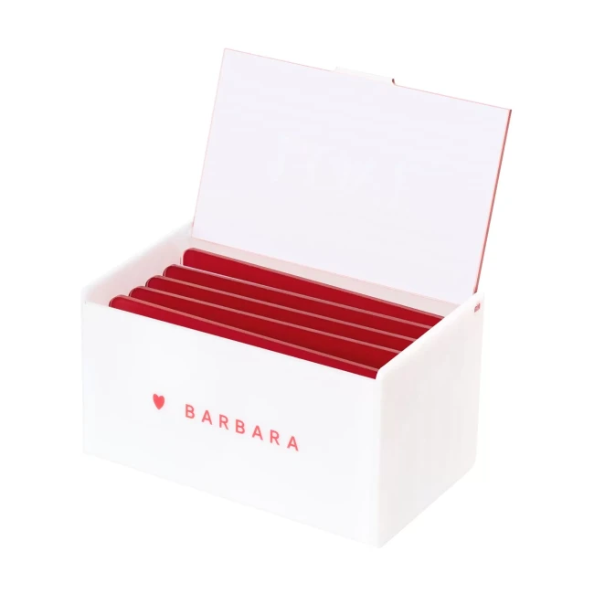 Фирменный лэшбокс BARBARA LOVE (5 планшетов)