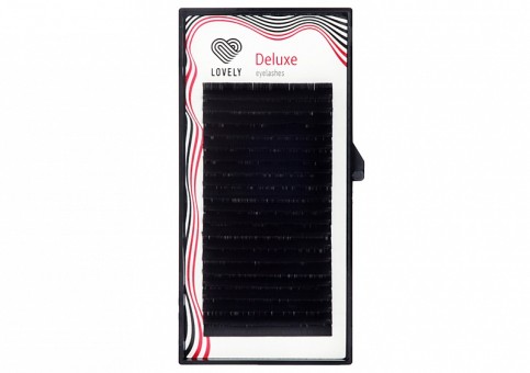 Ресницы чёрные Lovely серия "Deluxe" - 20 линий C 0.07 13мм Ресницы чёрные Lovely серия "Deluxe" - 20 линий C 0.07 13мм