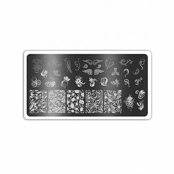 Пластина для стемпинга №6182 ruNail