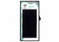 Ресницы чёрные Lovely серия "Silicone" - 20 линий L 0.10 13мм