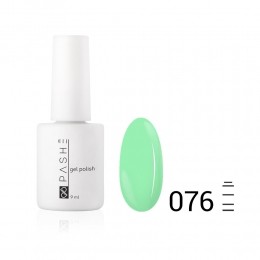 Цветной гель-лак PASHE №076 "Мятный фреш", (9 мл)