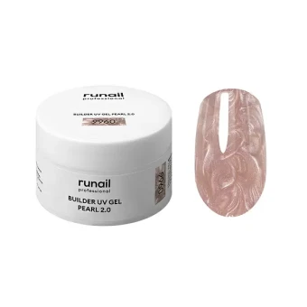 Моделирующий УФ-гель c жемчужным эффектом BUILDER UV GEL PEARL 2.0, 15г №9960 ruNail Моделирующий УФ-гель c жемчужным эффектом BUILDER UV GEL PEARL 2.0, 15г №9960 ruNail