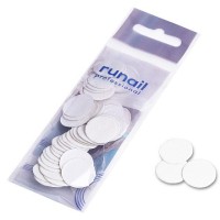 Сменные файлы (цвет: чёрный), размер М (20 мм), 240 грит, 50шт. №7035, ruNail